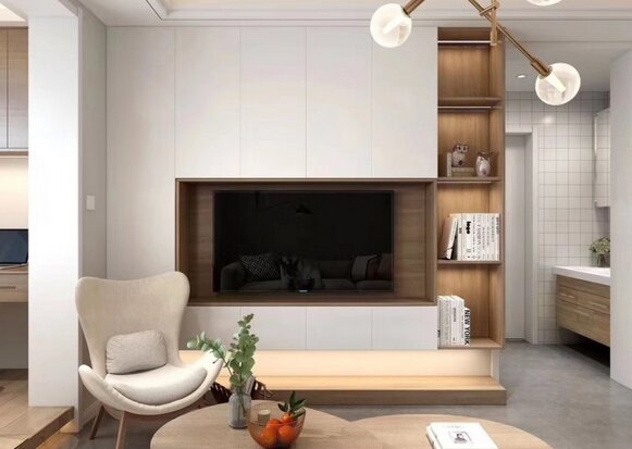 乐山装修公司：50㎡日式风格小户型房子装修设计！