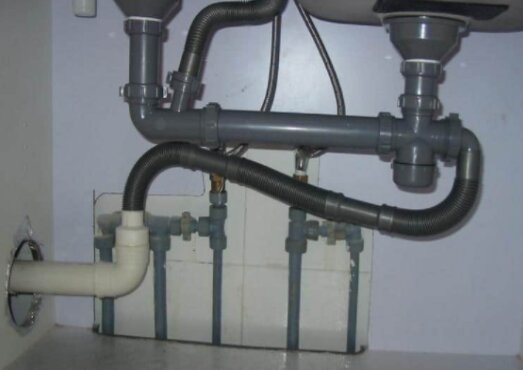 厨房下水管怎么安装?