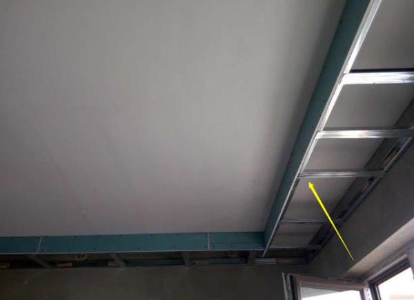 合肥装潢公司：吊顶不用木龙骨，直接安装石膏板！