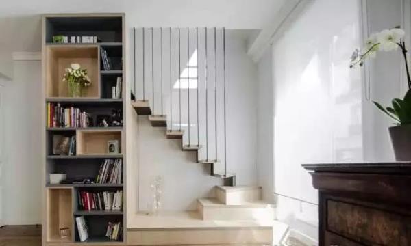 青岛装修公司：楼梯怎么做收纳？看了别人家的设计！