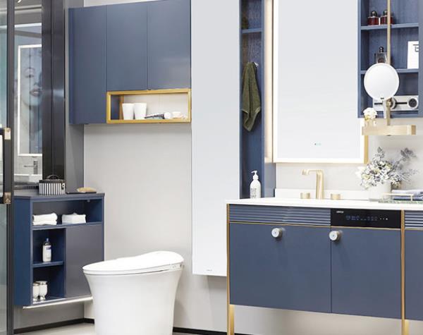 南京装潢公司：正确选择浴室柜颜色，提升卫生间装修效果！