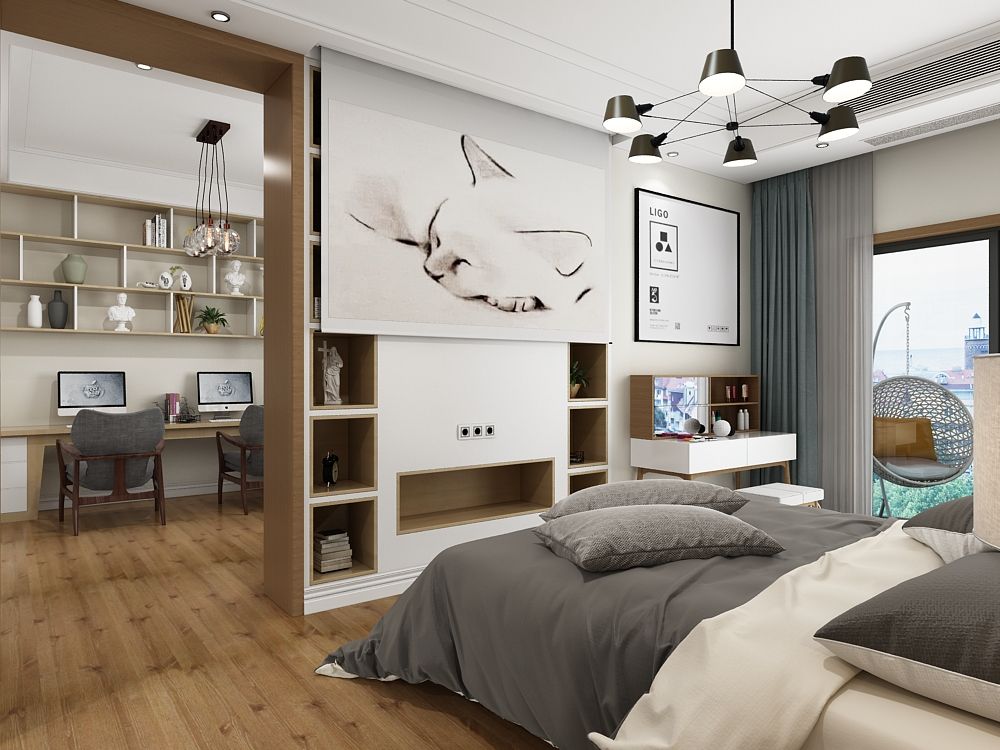 上海装潢公司：房屋装修，大卧室如何设计美观又实用!