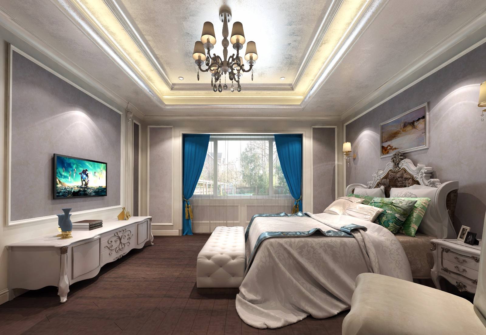 上海装潢公司：房屋装修，大卧室如何设计美观又实用!