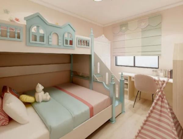 昆山装饰公司：儿童房这么装，不用换大房子了！