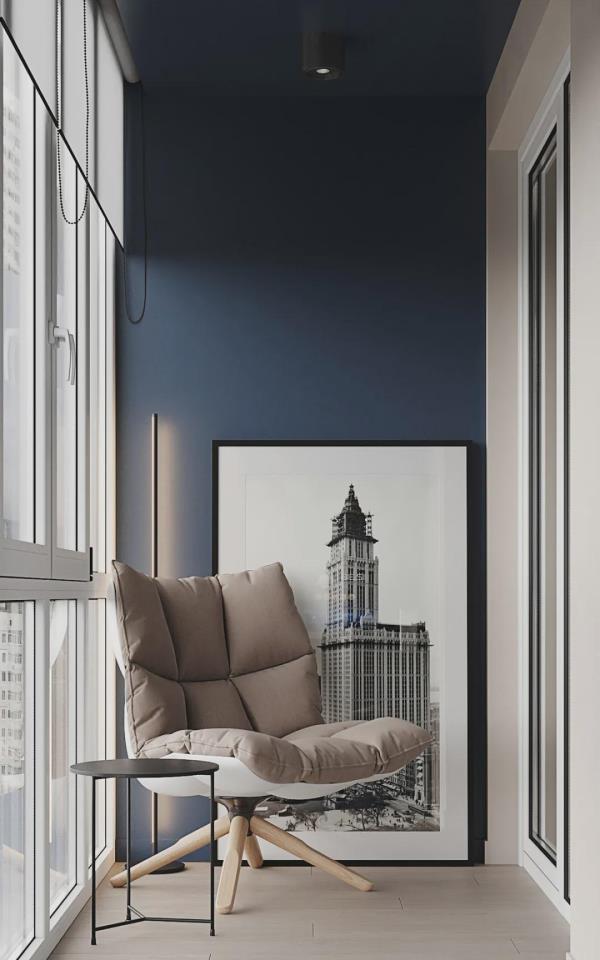 贵州装修公司：灰+蓝应用到家居设计，打造轻奢理性空间！