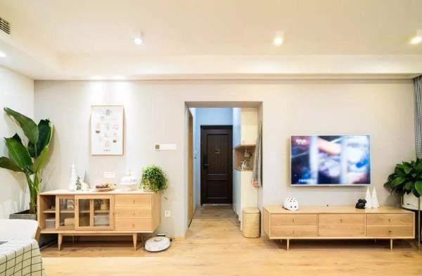 四川装修公司：日式风格房子装修，白色+原木色设计！