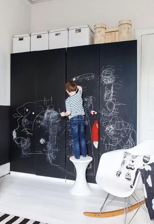 石家庄装饰公司：新房装修时可以用上黑板墙！