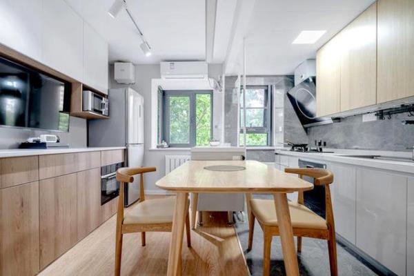 深圳房屋装修：去客厅化+中西厨房设计！