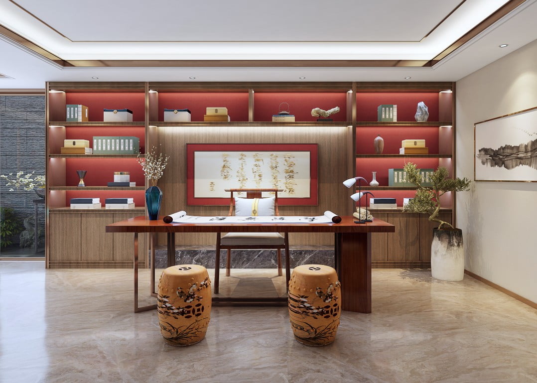 哈尔滨装饰公司：超好看的中式别墅装修设计！