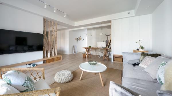 长沙室内设计公司：邻居家家具都用的木头，也能这么好看！