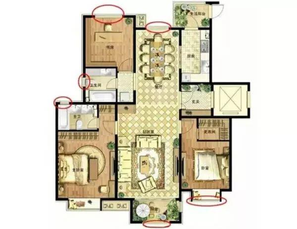 长沙室内设计公司：买房子要学会看户型，牢记这8点！