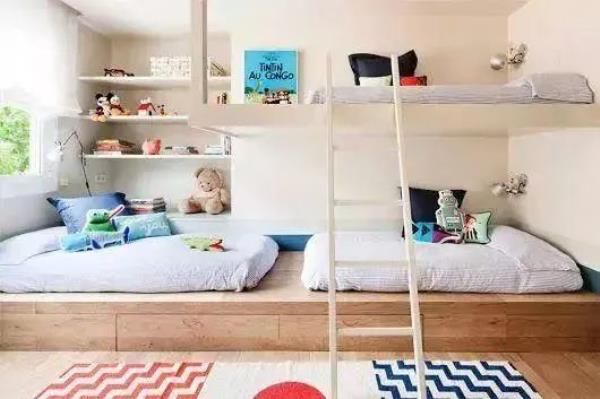 成都室内装修：小户型的儿童房有必要做上下床吗？