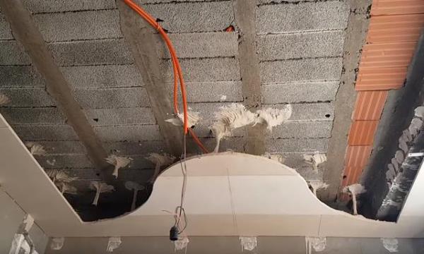 合肥装潢公司：吊顶不用木龙骨，直接安装石膏板！