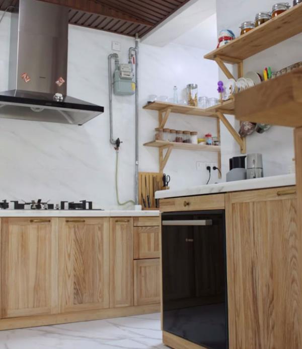 南京装修设计：收纳设计完美的厨房装修案例！