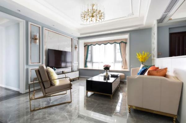 福州家装公司：美式风格客厅装修设计，特别耐看！