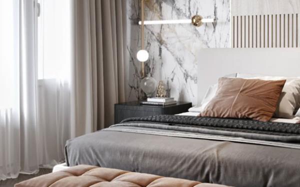 南京家装公司：床头背景墙设计玩出新花样，美美的卧室装修！