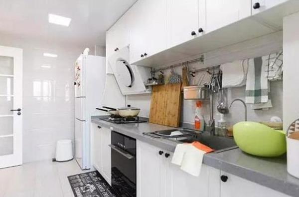 石家庄装饰公司：狭长的厨房怎样装修设计？