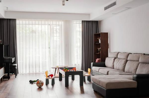 120㎡现代风格4居室装修，设计简洁却超级漂亮！