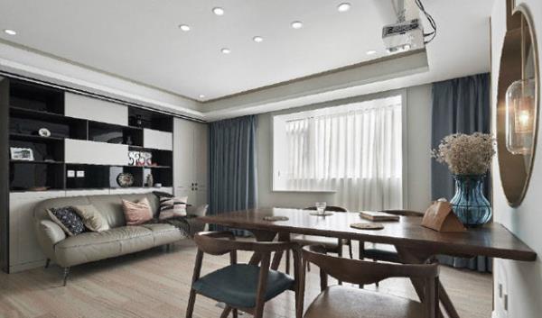 东莞室内装修：新中式风格设计，很高级的大户型空间！