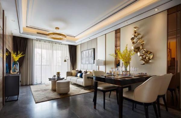 上海装修公司：客厅沙发背景墙装修设计，有质感又上档次！