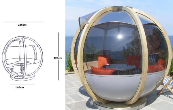 乐山装饰公司：别再盖阳光棚了，现在流行装球形阳光房！