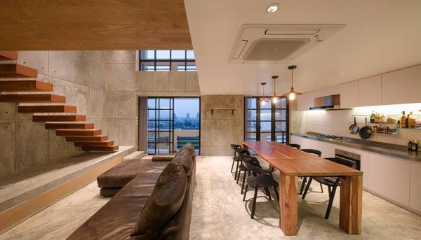 北京装修设计公司：102㎡房子装修，挑空餐厅搭建二层！