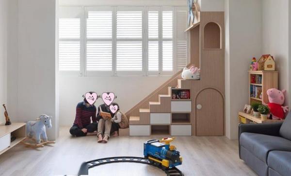 东莞装饰公司：房屋装修时放弃晾晒功能，只为装儿童区！