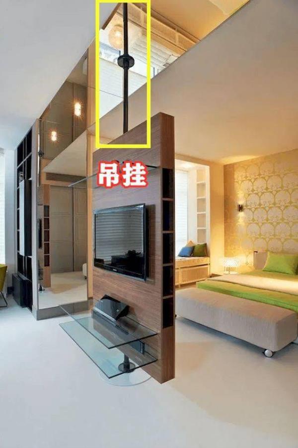 北京装修设计公司：30㎡loft小户型装修，四种电视摆放位置！