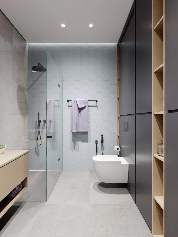 上海室内设计：45㎡公寓装修，卧室装成玻璃房！