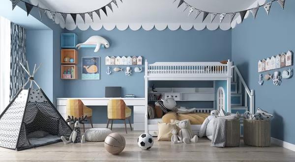长沙室内设计公司：各年龄段的儿童房装修要注意什么？