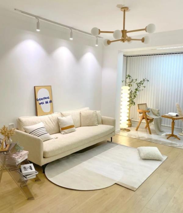 上海室内设计：62平小户型房子装修，简单美观且实用！