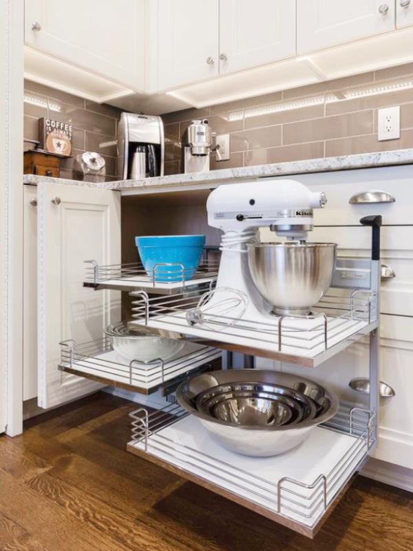 仅有6㎡厨房装修设计也能整洁不拥挤！