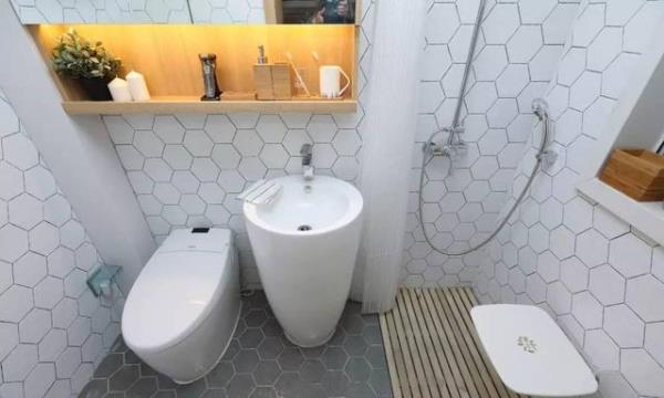 美观又实用的卫生间装修设计！