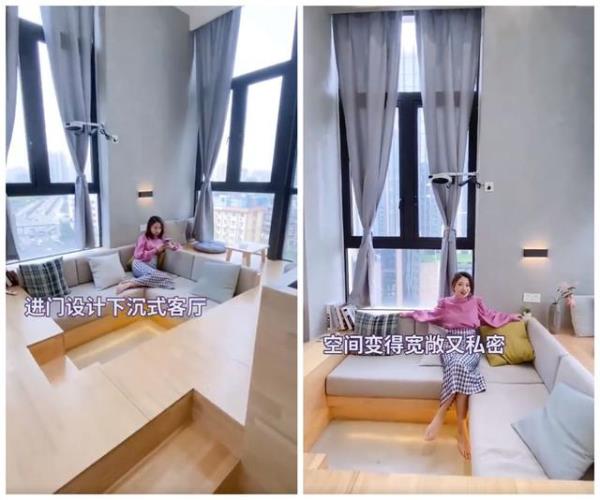 深圳复式楼装修：舒适两室一厅！