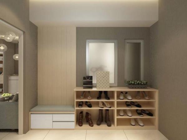 深圳盐田家庭装修：玄关柜设计要注意什么？