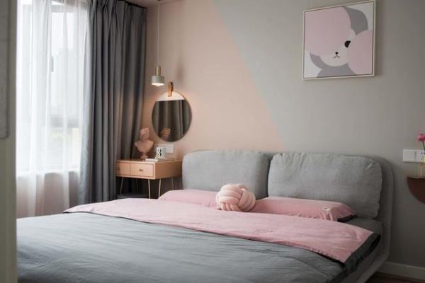 深圳家庭装修：以粉红色为主的软装设计！