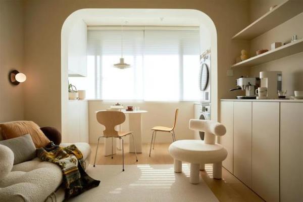 深圳光明二手房装修：温馨舒适的两居室！