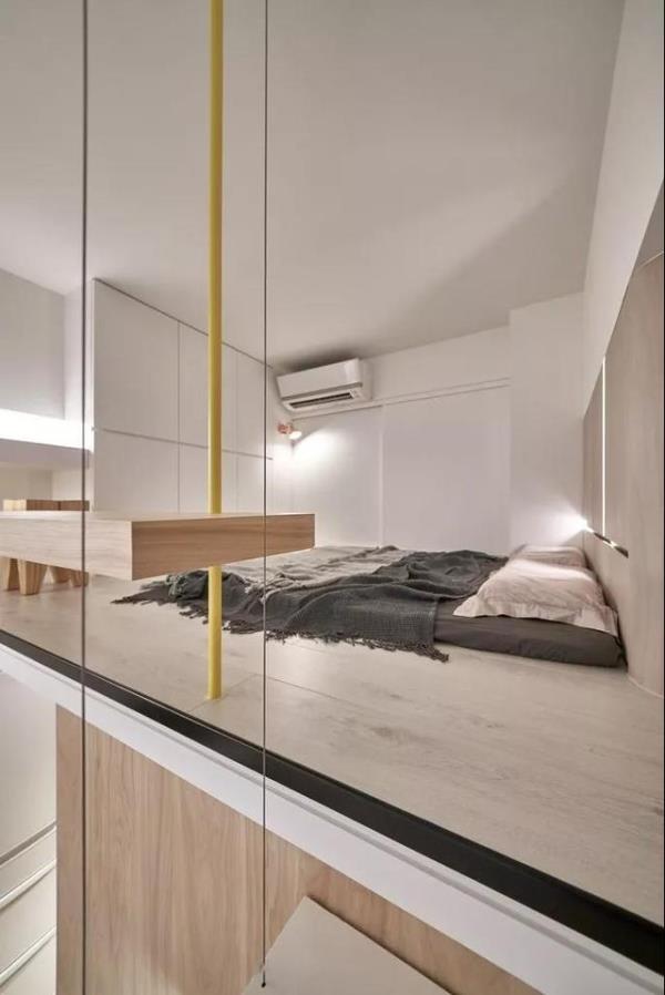 深圳公寓装修：充分利用层高的简约设计！