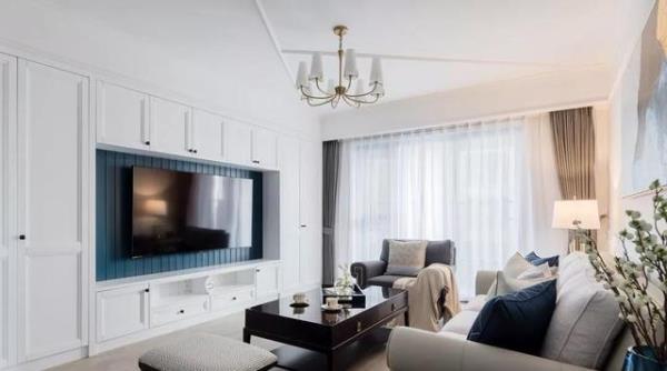 深圳房屋装修：轻法式风格设计的三居室！