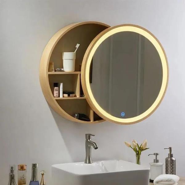 洗手台装镜子不如装个镜柜！