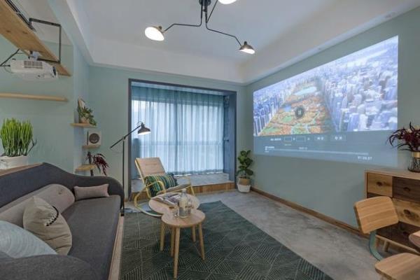 深圳房子装修：舒服简约的现代两居室！